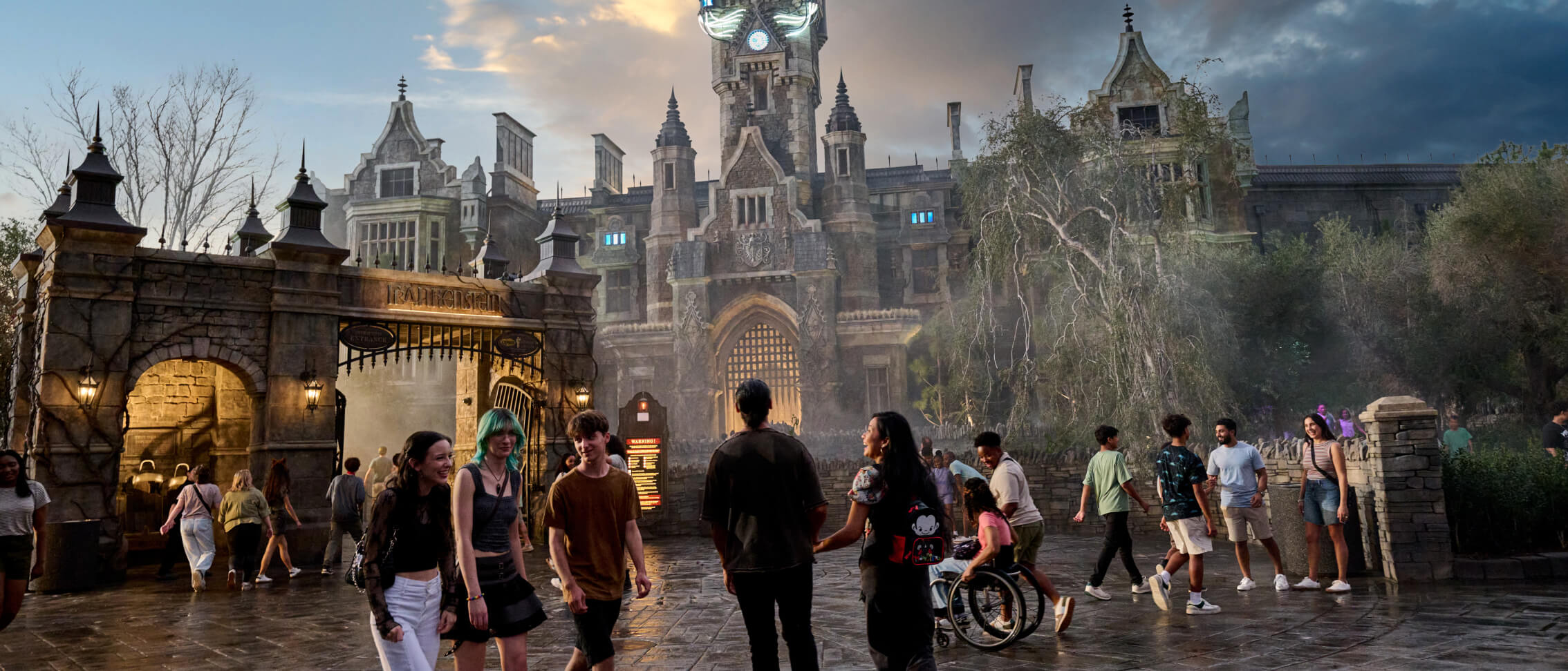 Frankenstein Manor in Dark Universe at Universal Epic Universe